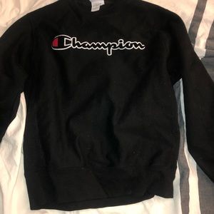 black champion sweater